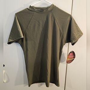 Olive Short Sleeve Tee for Men
